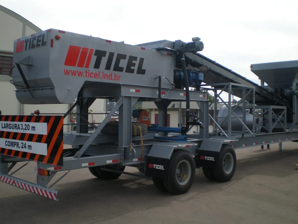 Planta Mezcladora de Base de 300 y 500 T/H