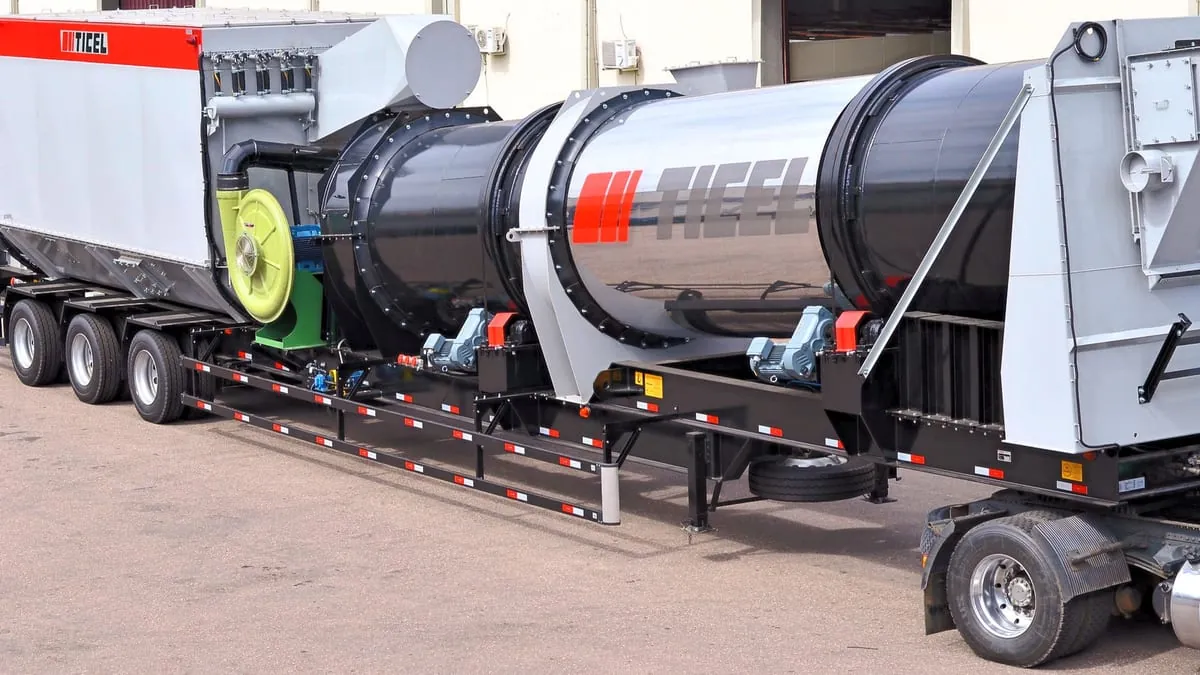 Planta de Asfalto Ticel CF 50 a 260
